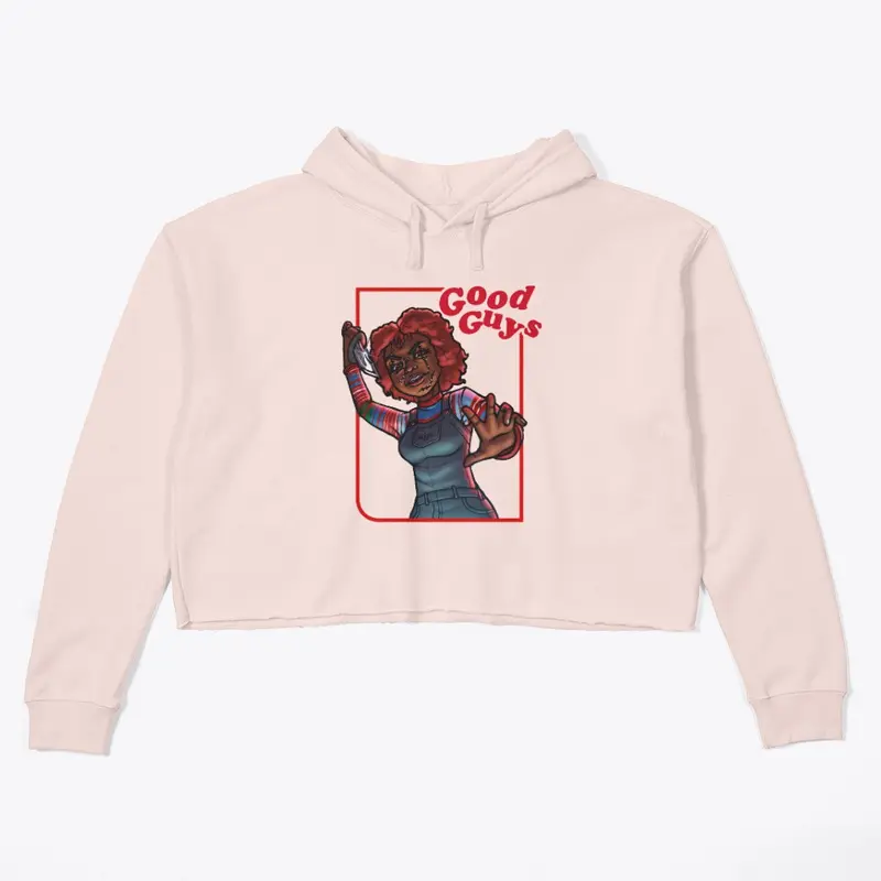 Good Guys Crop Hoodie