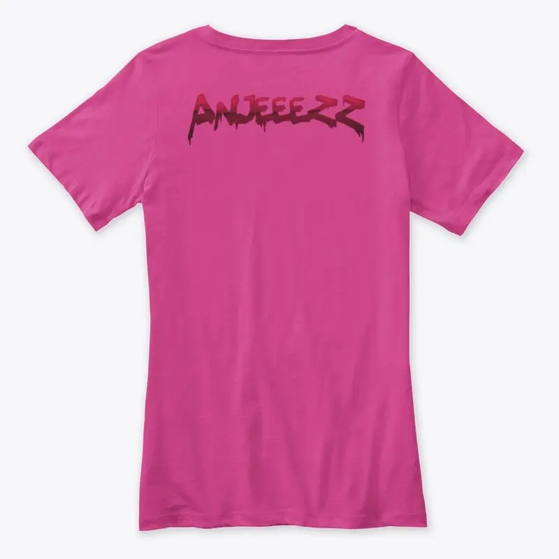 Double Logo Women's V-Neck