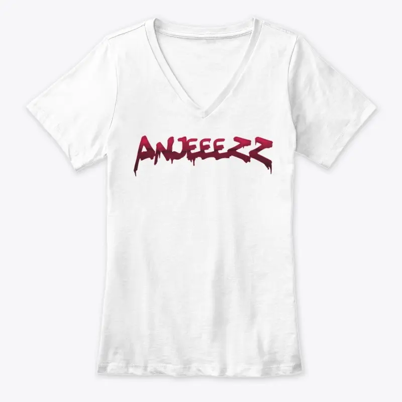 Anjeeezz Women's Premium V-Neck Tee